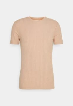 Pier One Basic T-Shirt - Taupe -Pier One 0041418f50ee49fa980241e2fca51da1