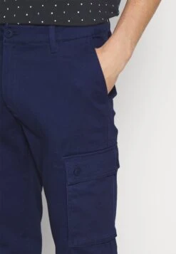 Pier One Cargo Trousers - Dark Blue -Pier One 0421cd9eca6542ec9db21a80266b36a1