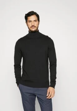 Pier One 2 Pack - Basic Turtleneck - Jumper - Black/White -Pier One 05693e9ca33541daa33b67c7d6b50aad
