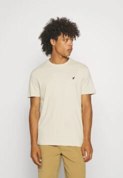 Pier One 3 Pack Unisex - Basic T-Shirt - White/Offwhite /Green -Pier One 06310d69aa514c3386075ce383c6add3