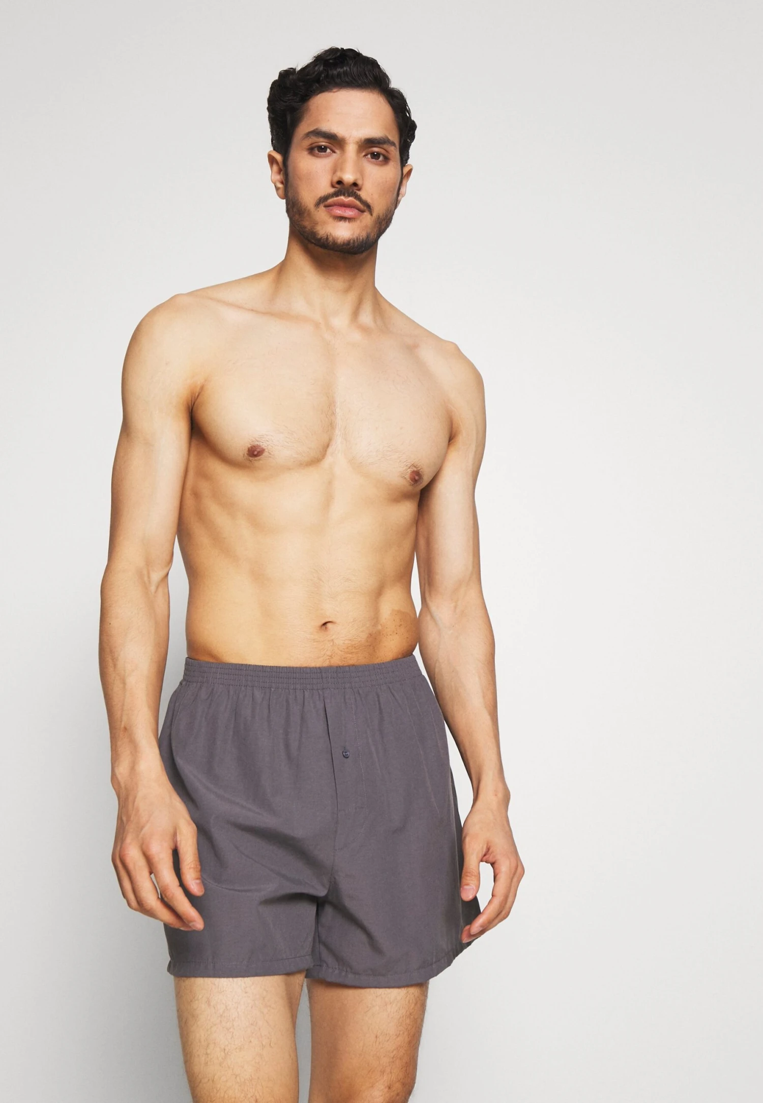 Pier One 5 Pack - Boxer Shorts - Black/Grey/Red 6 Pier One 5 Pack - Boxer Shorts - Black/Grey/Red - Image 4