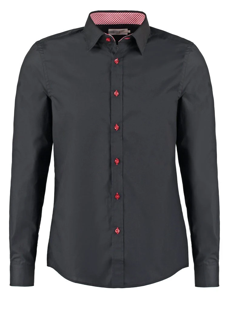 Pier One Shirt - Black/Red 8 Pier One Shirt - Black/Red - Image 6