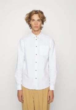 Pier One 2 Pack - Shirt - White/Light Blue -Pier One 14c949f1212547afb20bbae1000abd26