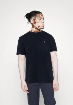 Pier One 3 Pack - Basic T-Shirt - White/Dark Blue/Blue -Pier One 158e2e984b324bc482ac7480478efe4d