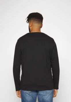 Pier One 2 Pack - Long Sleeved Top - Blue/Black -Pier One 15f224365c3d4ba896a36732a14e5141