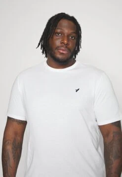 Pier One 2 Pack - Basic T-Shirt - Dark Blue/White -Pier One 176985aad688470c9a85af3d3bd511a5