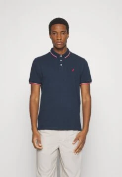 Pier One 2 Pack - Polo Shirt - Light Grey/Dark Blue -Pier One 18d5d661fdb2419db8b1fd34553ba715