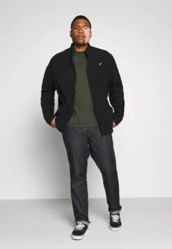 Pier One Fleece Jacket - Black -Pier One 1b0384e763e74f7dab9248e71ea976ab