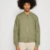 Pier One Bomber Jacket - Olive -Pier One 1e0061e7f1d446728ffd6572450cbe5e