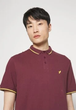 Pier One Neon Tipping Birdy - Polo Shirt - 304 - Bordeaux -Pier One 1f0d28529b444746b2facb05bdb2a4aa