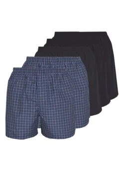 Pier One 5 Pack - Boxer Shorts - Dark Blue/Blue -Pier One 2073f2768e074b3aab8d5c70fa4a684c