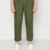 Pier One Trousers - Olive -Pier One 2107cbe95b2d44d3adfbb8052de76f3a