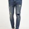 Pier One Slim Fit Jeans - Destroyed Denim -Pier One 21bc9607cb9d4d12a4933edbaa6823e0