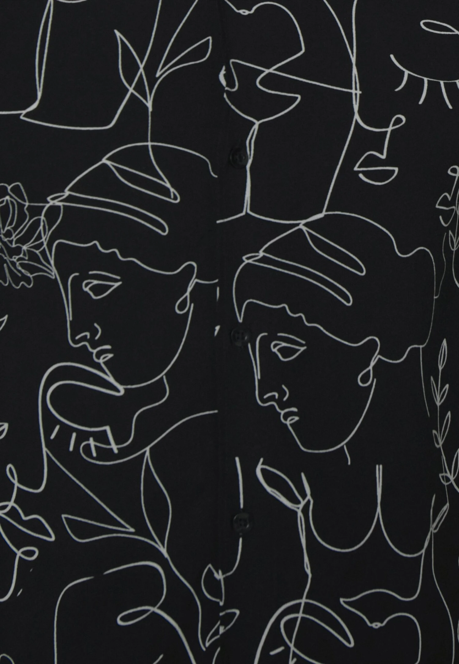 Pier One Resort Regular - Shirt - Black 8 Pier One Resort Regular - Shirt - Black - Image 6