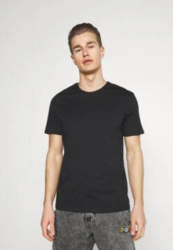 Pier One 5 Pack - Basic T-Shirt - Brown/White/Black -Pier One 29ab074609fb45b889f176cee10cdc10