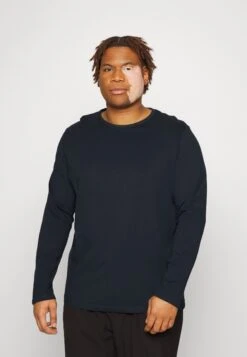 Pier One 2 Pack - Long Sleeved Top - Dark Green/Dark Blue -Pier One 2aaef884481b45aca5cdce1106e2bc60