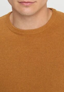 Pier One Jumper - Mottled Dark Yellow -Pier One 2c5e1df709a94116995dba8bbf354f32