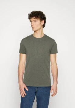 Pier One 3 Pack - Basic T-Shirt - Brown/Beige/Light Blue -Pier One 2d9813754967445fb688ced30e1a0d2f