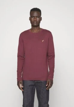 Pier One 3 Pack Unisex- Long Sleeved Top - White/Dark Blue/Bordeaux -Pier One 2e09c35b3b404241961cbfc4023bab59