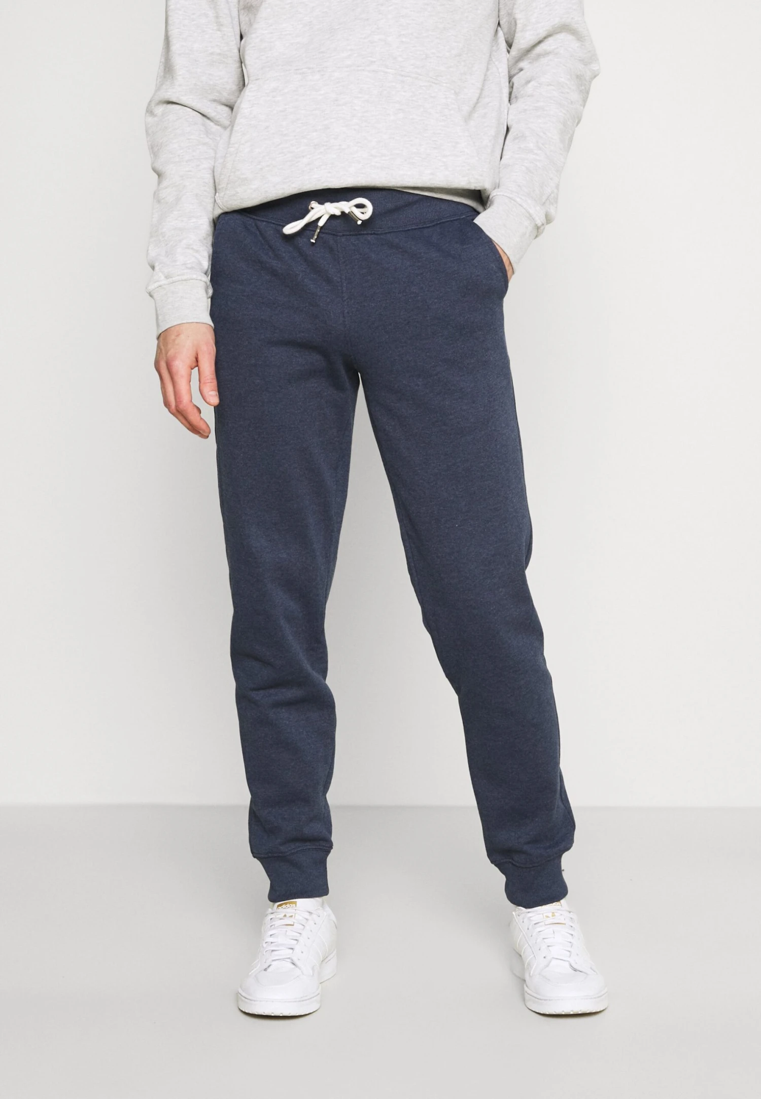 Pier One 2 Pack - Tracksuit Bottoms - Mottled Light Grey/Mottled Dark Blue 6 Pier One 2 Pack - Tracksuit Bottoms - Mottled Light Grey/Mottled Dark Blue - Image 4