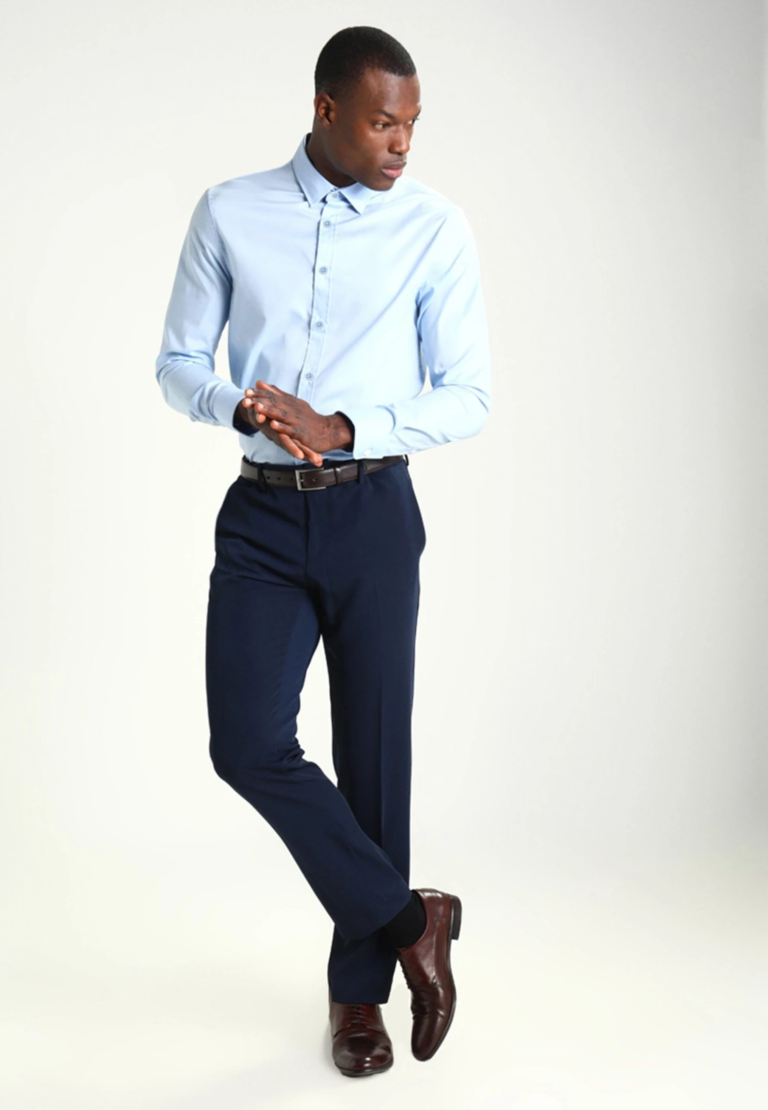 Pier One Shirt - Light Blue 4 Pier One Shirt - Light Blue - Image 2