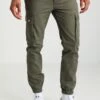 Pier One Cargo Trousers - Olive 2 Pier One Cargo Trousers - Olive -Pier One 38b5161f9e6a4fada25c0f77c5e979fc