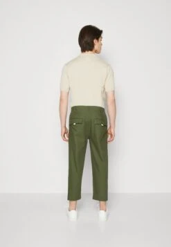 Pier One Trousers - Olive -Pier One 3b639b4608244259a5a82201c428348c