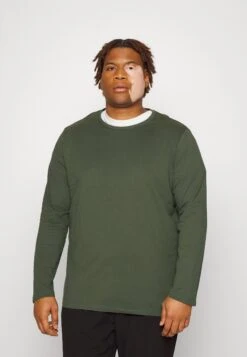 Pier One 2 Pack - Long Sleeved Top - Dark Green/Dark Blue -Pier One 3d7ad5527e294e499aa2d95dbbe17ed6