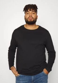 Pier One 2 Pack - Long Sleeved Top - Blue/Black -Pier One 3ee19d0230bb493da7f572fbe189b8bc