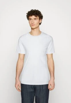 Pier One 5 Pack - Basic T-Shirt - White/Off-White/Light Grey/Beige/Black -Pier One 4056b30b5189444882c695ca4007c80d