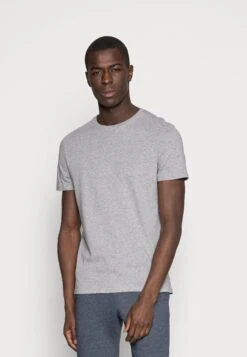 Pier One 3 Pack - Basic T-Shirt - White/Black/Light Grey 12 Pier One 3 Pack - Basic T-Shirt - White/Black/Light Grey -Pier One 4076e7e50d3a4fb78cc08ea42ee0eb04