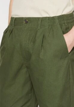 Pier One Trousers - Olive -Pier One 40a330a31f5f4b608a54cdf0bdada324