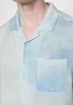 Pier One Shirt - White/Light Blue -Pier One 466e2af2292440feb0d8f5b8ee6d092c