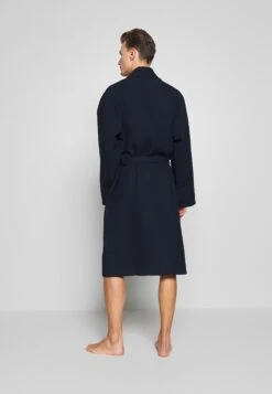 Pier One Dressing Gown - Dark Blue -Pier One 4c473ff9a34047089f6cf7358902f7d9