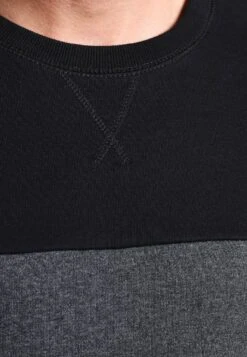 Pier One Sweatshirt - Mottled Dark Grey -Pier One 57b8bbb4245c4cedaaa32805d57b401e