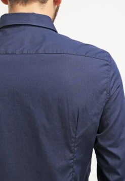 Pier One Shirt - Dark Blue/Red -Pier One 58260f51a11d48a297f39f34988c6003