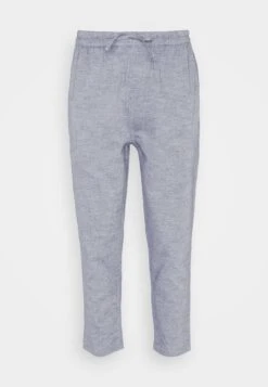 Pier One Trousers - Blue -Pier One 5911754167924872b2c81f91e6b55080