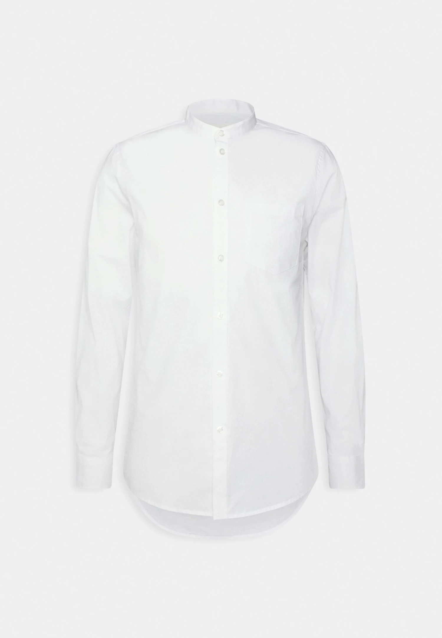 Pier One Muscle Fit Stand- Shirt - White 6 Pier One Muscle Fit Stand- Shirt - White - Image 4