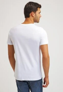 Pier One 2 Pack - Basic T-Shirt - White/Black -Pier One 5aed355507e44010828824c23af43b99