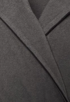 Pier One Dressing Gown - Dark Grey/Black -Pier One 5ced349125594756a9f83b8f896e806e