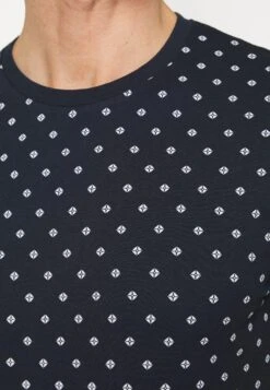 Pier One 3 Pack - Print T-Shirt - White/Dark Blue/Red -Pier One 5fcb9053133a4f0cbf3c72e8cff6c432