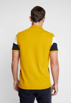 Pier One Polo Shirt - Dark Blue/Mustard -Pier One 6118a37764d54a7ab70291960086940f