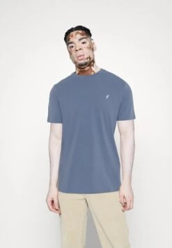 Pier One 3 Pack - Basic T-Shirt - White/Dark Blue/Blue -Pier One 6359f2f0ba594c00a193d6d49f6184e3