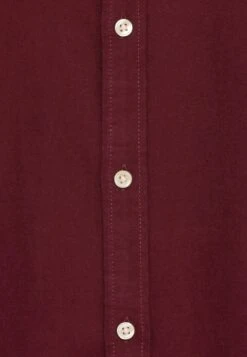 Pier One 2 Pack - Shirt - Bordeaux/Black/White -Pier One 64aeb36278124c83bfbaf8dc8518a3f8