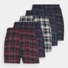 Pier One 5 Pack - Boxer Shorts - Black /Dark Blue /Dark Green -Pier One 67b1fc9b7b794ef8884c4a69cb3b9c60