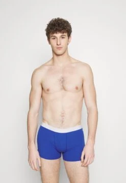 Pier One 7 Pack - Pants - Black/White/Light Blue -Pier One 6848eb9fb3684ea5aa28c518dbad7255