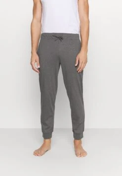 Pier One 2 Pack - Pyjama Bottoms - Mottled Dark Grey/Mottled Grey -Pier One 69dd70645641479d8ae1a7c0d34cb280