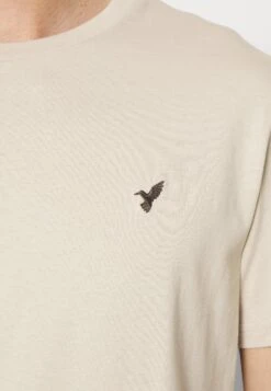 Pier One 3 Pack - Basic T-Shirt - Dark Blue/Beige/Dark Brown -Pier One 6aa4060b49ed4652b723b5c8ab44249b