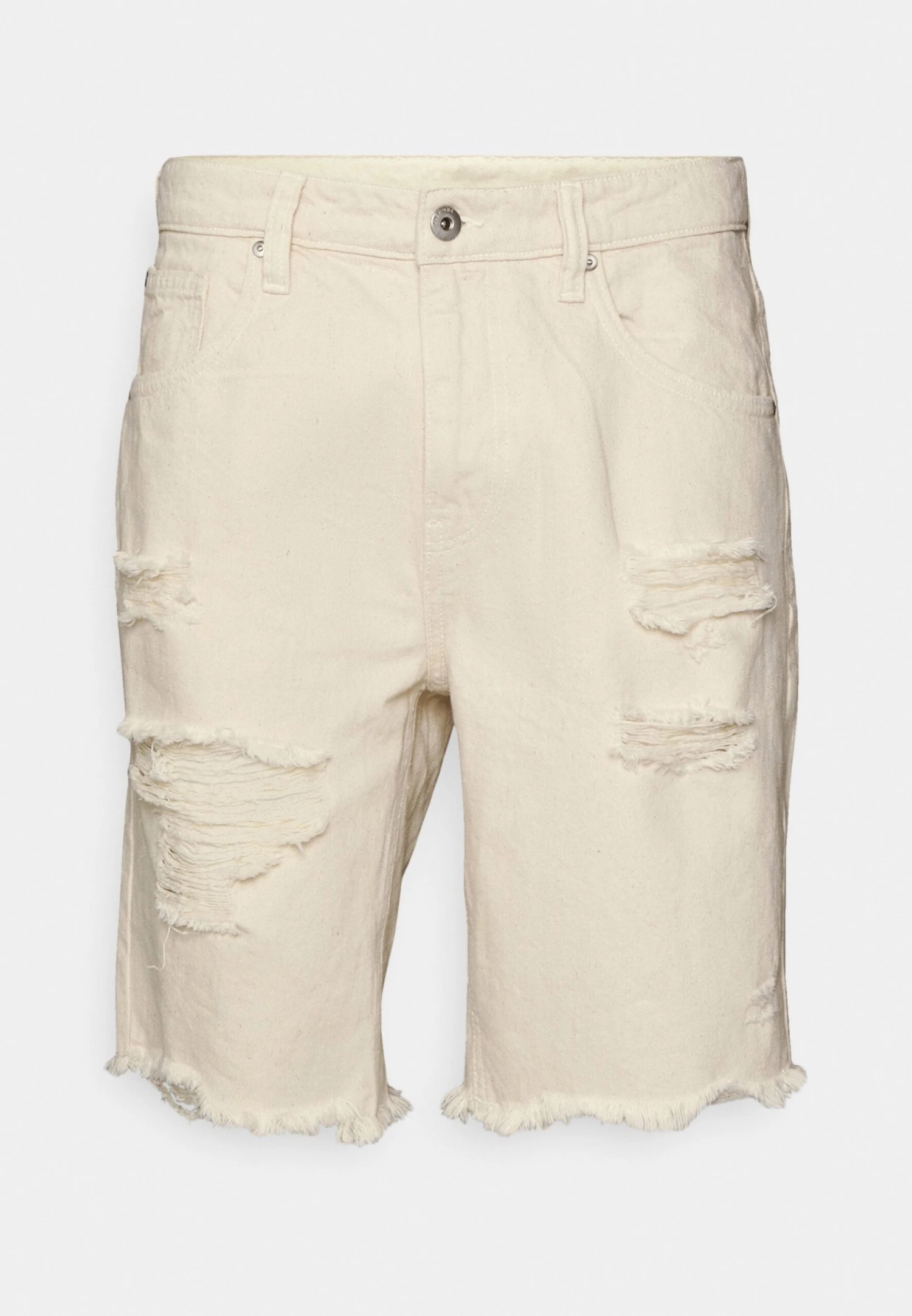 Pier One Denim Shorts -Beige 6 Pier One Denim Shorts -Beige - Image 4