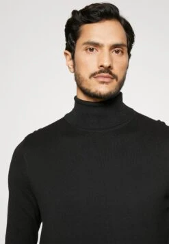 Pier One 2 Pack - Basic Turtleneck - Jumper - Black/White -Pier One 6da8bf1d31fd4bbaacd86ff83137ded4